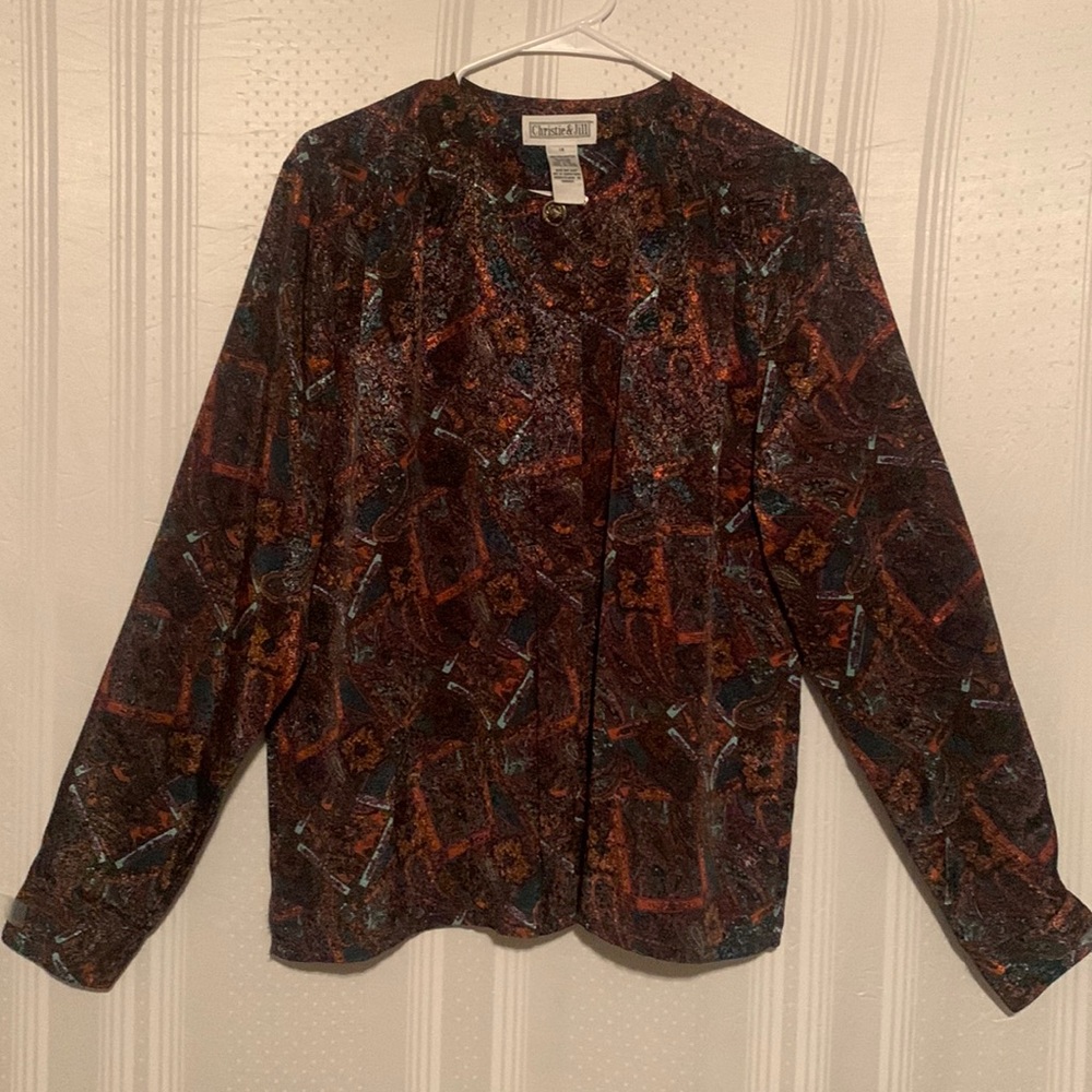 Christie&Jill Long sleeved blouse